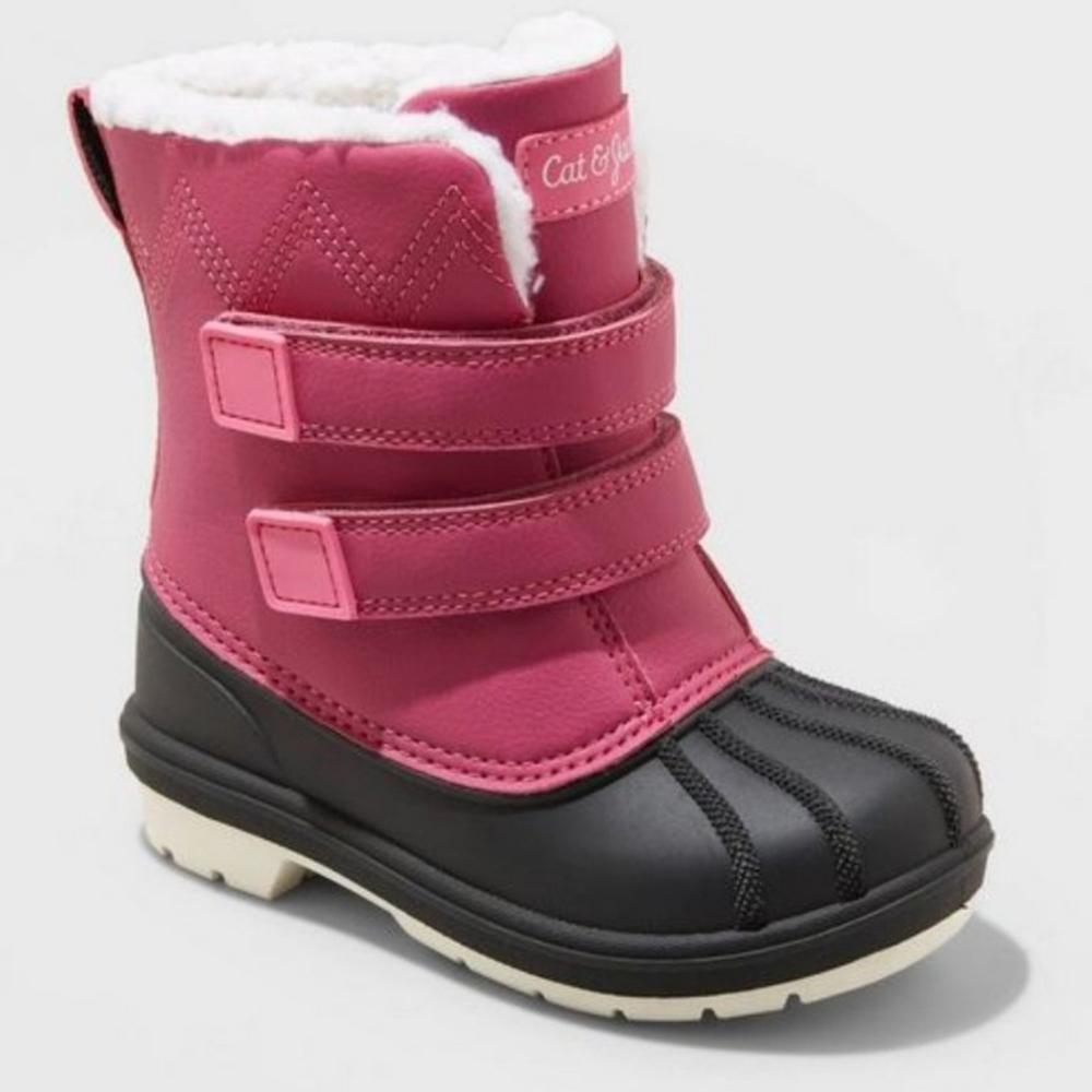 Toddler Denver Winter Boots - Cat & Jack Pink - Picture 1 of 3